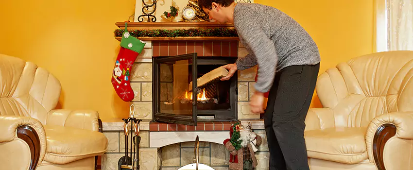 Gas to Wood-Burning Fireplace Conversion Services in Owosso, Michigan