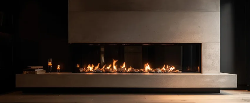 Gas Fireplace Ember Bed Design Services in Owosso, Michigan
