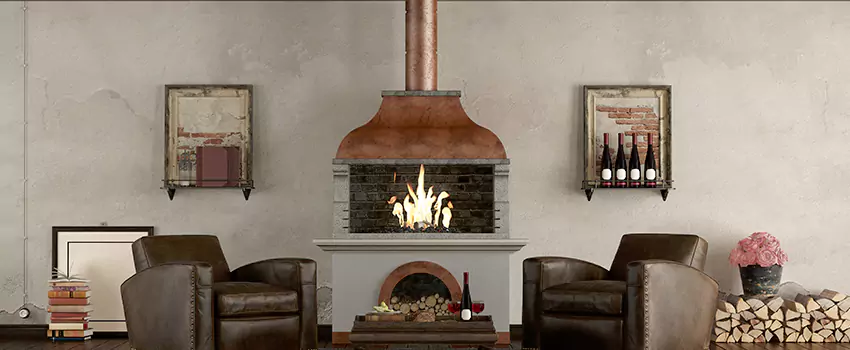 Thelin Hearth Products Providence Pellet Insert Fireplace Installation in Owosso, MI