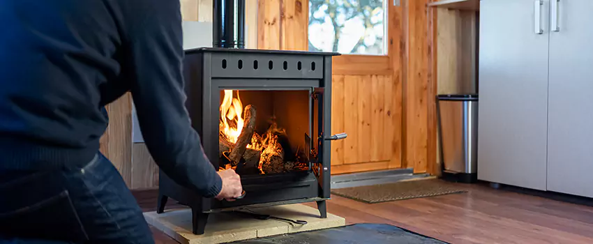 Open Hearth Wood Fireplace Installation in Owosso, MI