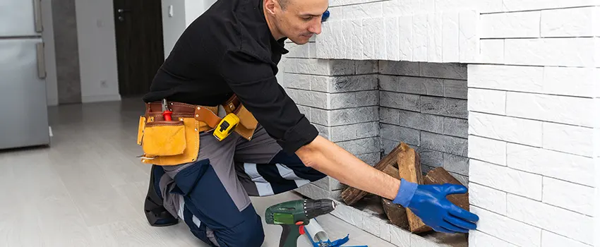 Fireplace Damaged Damper Frame Repair Services in Owosso, Michigan