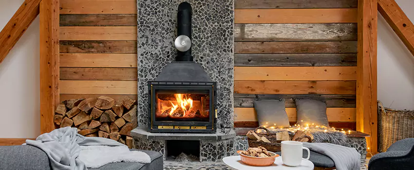 Thelin Hearth Products Direct Vent Gas Stove Fireplace Inspection in Owosso, Michigan