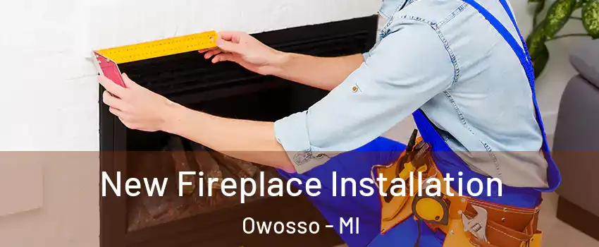  New Fireplace Installation Owosso - MI